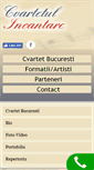 Mobile Screenshot of cvartetbucuresti.ro